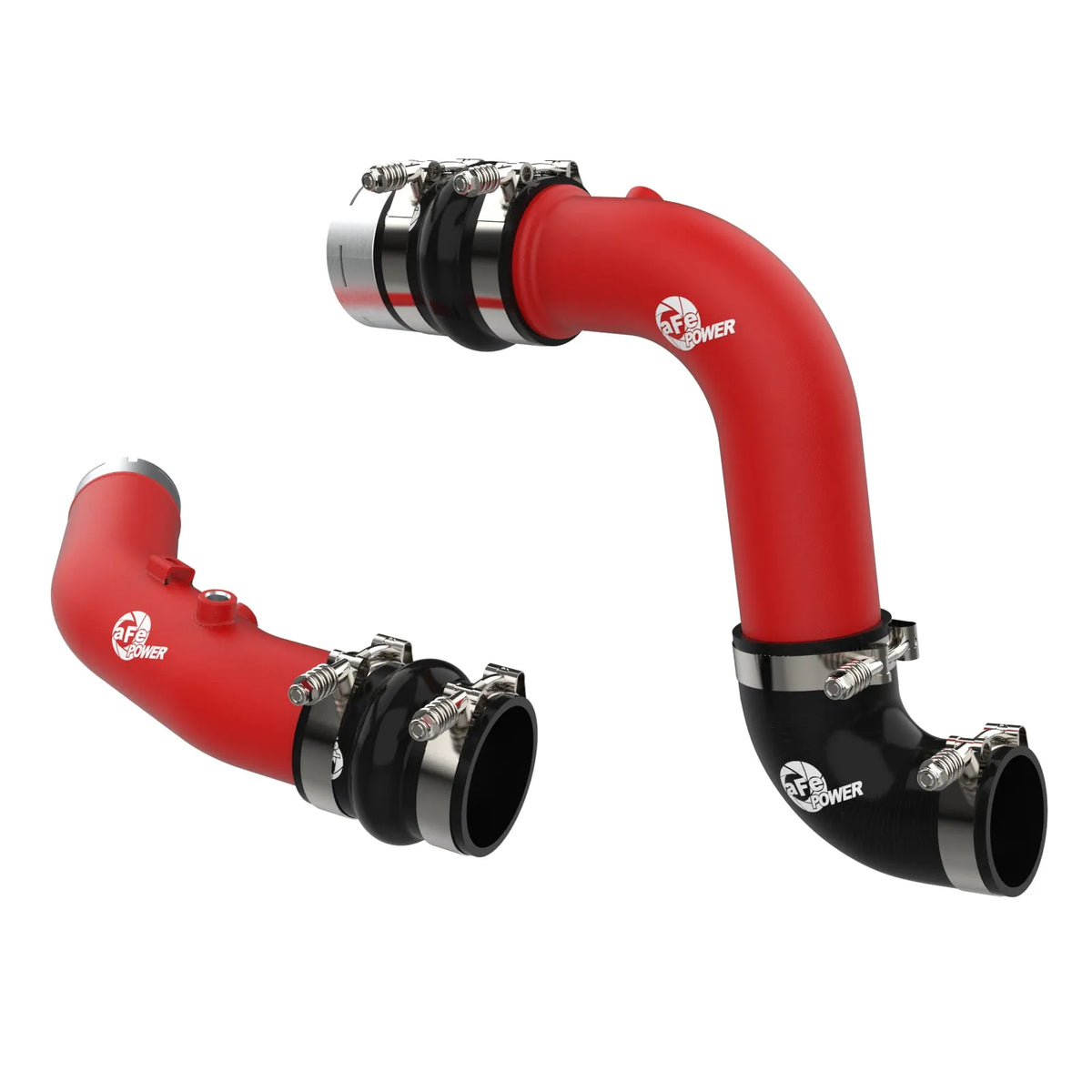 aFe BladeRunner Aluminum Hot & Cold Charge Pipe Kit | Ford F250/F350 SD V8-6.7L (23-25) (46-20684-R)