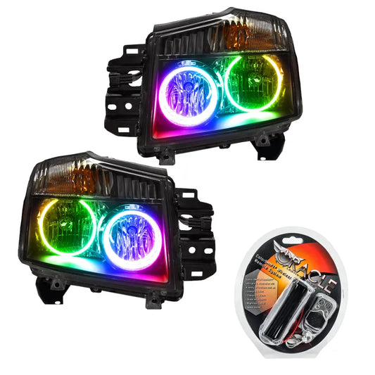 Oracle 08-15 Nissan Titan SMD HL - ColorSHIFT (7173-330)