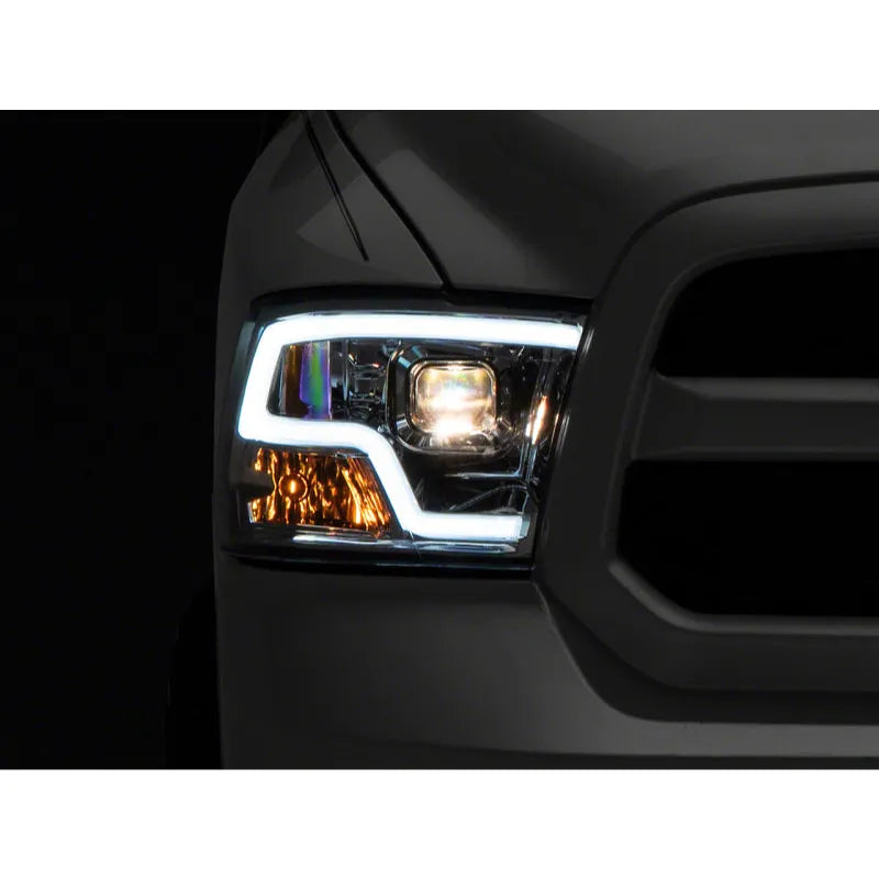Raxiom 09-18 Dodge RAM 1500 LED Halo Headlights | Chrome (R111517)