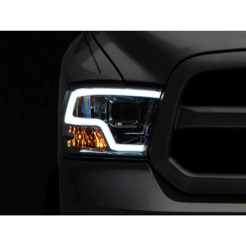 Raxiom 09-18 Dodge RAM 1500 LED Halo Headlights | Chrome (R111517)