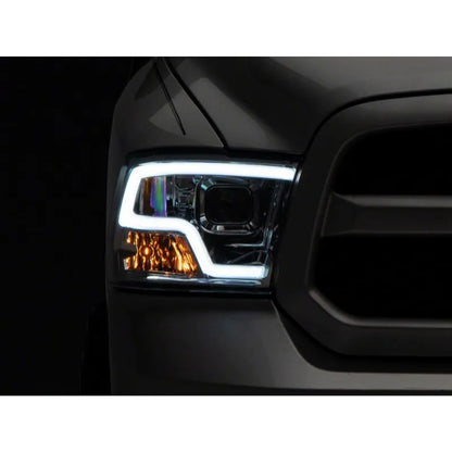 Raxiom 09-18 Dodge RAM 1500 LED Halo Headlights | Chrome (R111517)