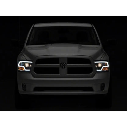 Raxiom 09-18 Dodge RAM 1500 LED Halo Headlights | Chrome (R111517)