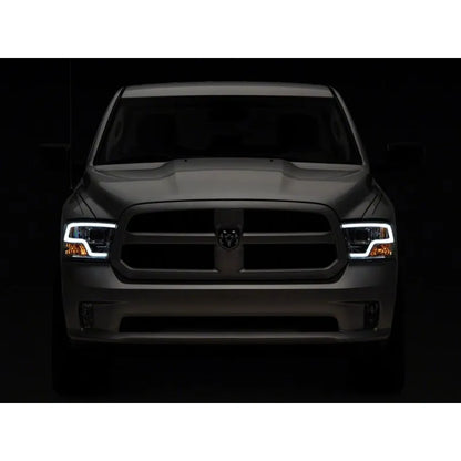 Raxiom 09-18 Dodge RAM 1500 LED Halo Headlights | Chrome (R111517)