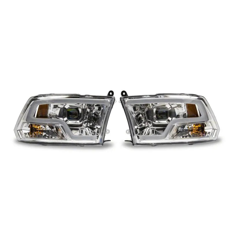 Raxiom 09-18 Dodge RAM 1500 LED Halo Headlights | Chrome (R111517)