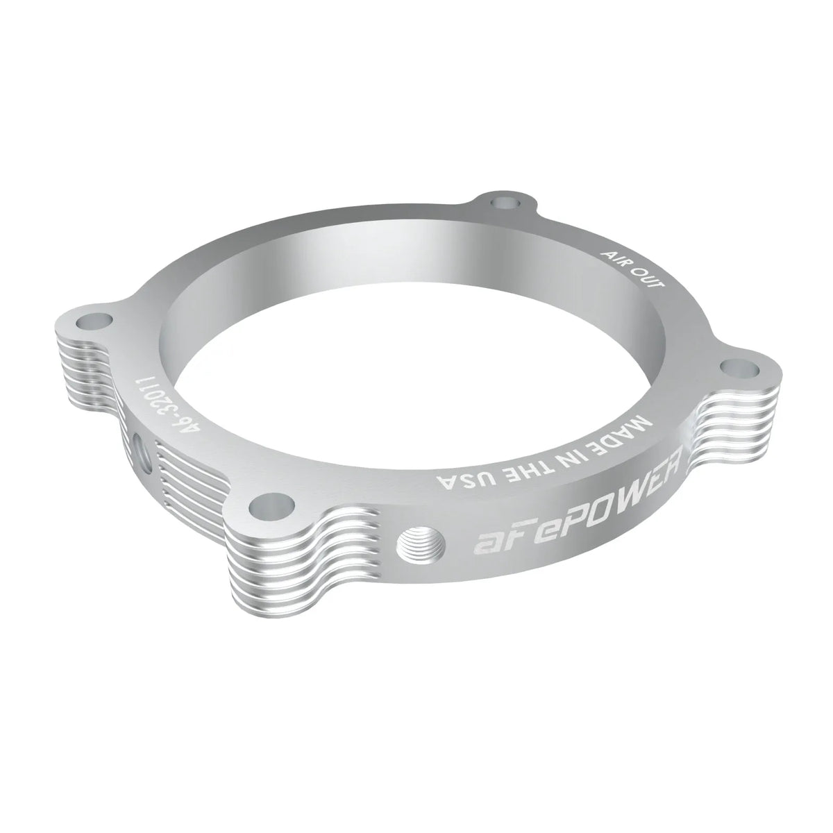 aFe Silver Bullet Throttle Body Spacer | Ram 1500 TRX 2021 V8-6.2L (46-32011)