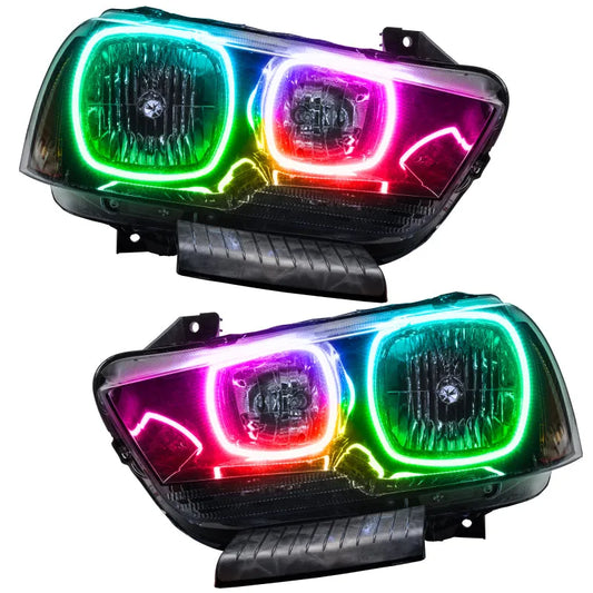 Oracle 11-14 SMD HL Non-HID Halo Headlights | Dodge Charger (2011-2024) (7123-334)