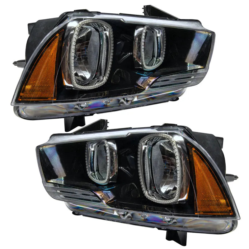 Oracle 11-14 SMD HL Non-HID Halo Headlights | Dodge Charger (2011-2024) (7123-334)