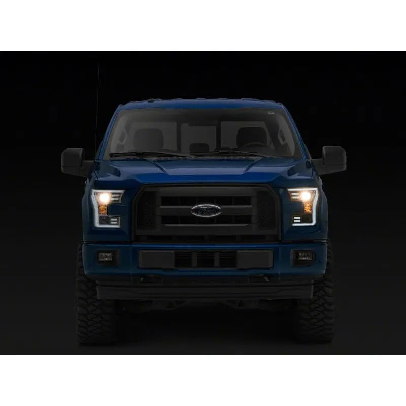 Raxiom 15-17 F-150 Projector Headlights w/ LED DRL | 2015-20 Ford F-150 (T542715)