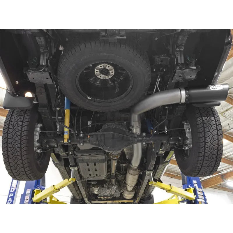 aFe HD 5in DPF-Back SS Exhaust | Nissan Titan XD (49-46112-B)
