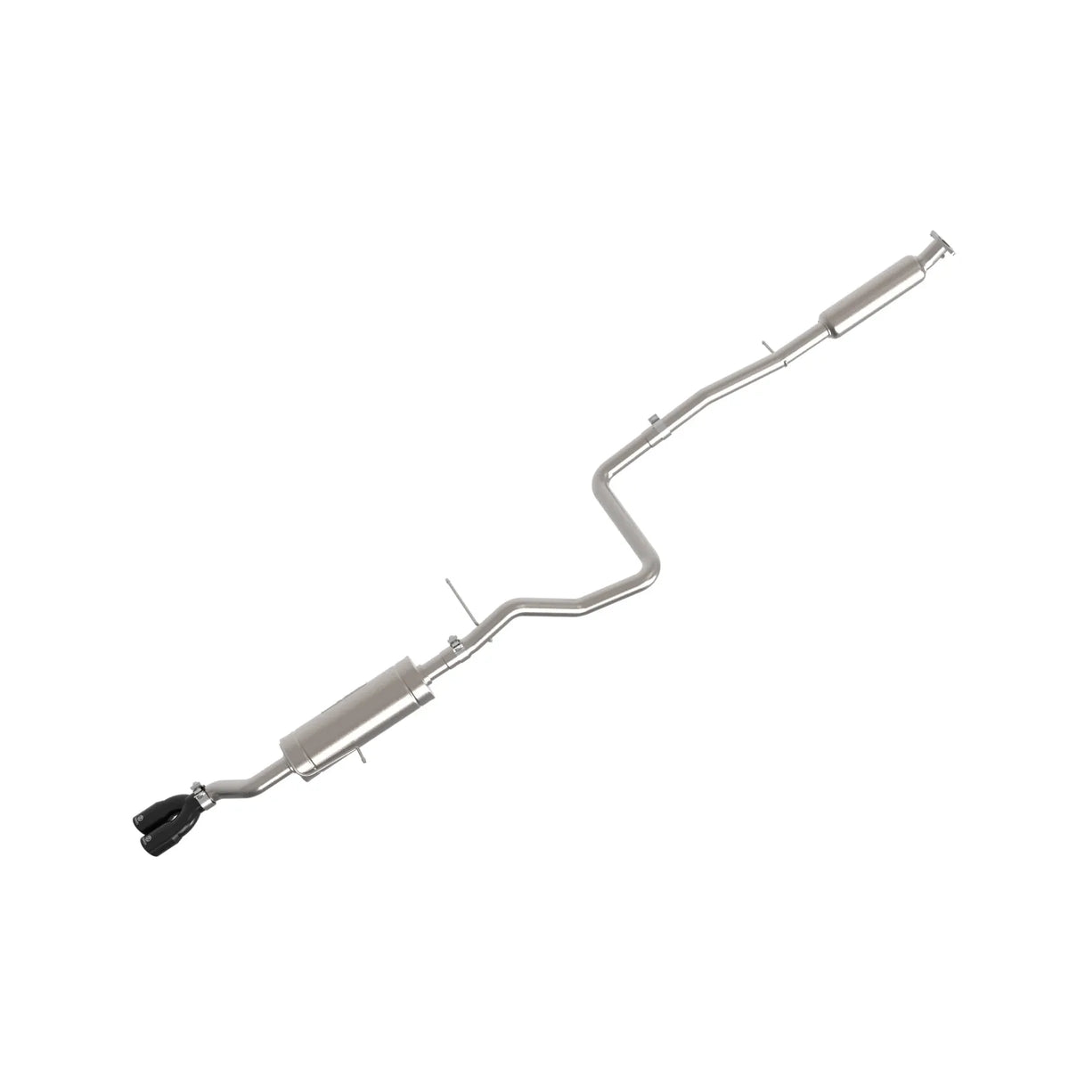 aFe Takeda Series 2 1/2in 304 SS Cat-Back | Ford Fiesta (14-19) L4-1.6L w/ Black Tip (49-33134-B)