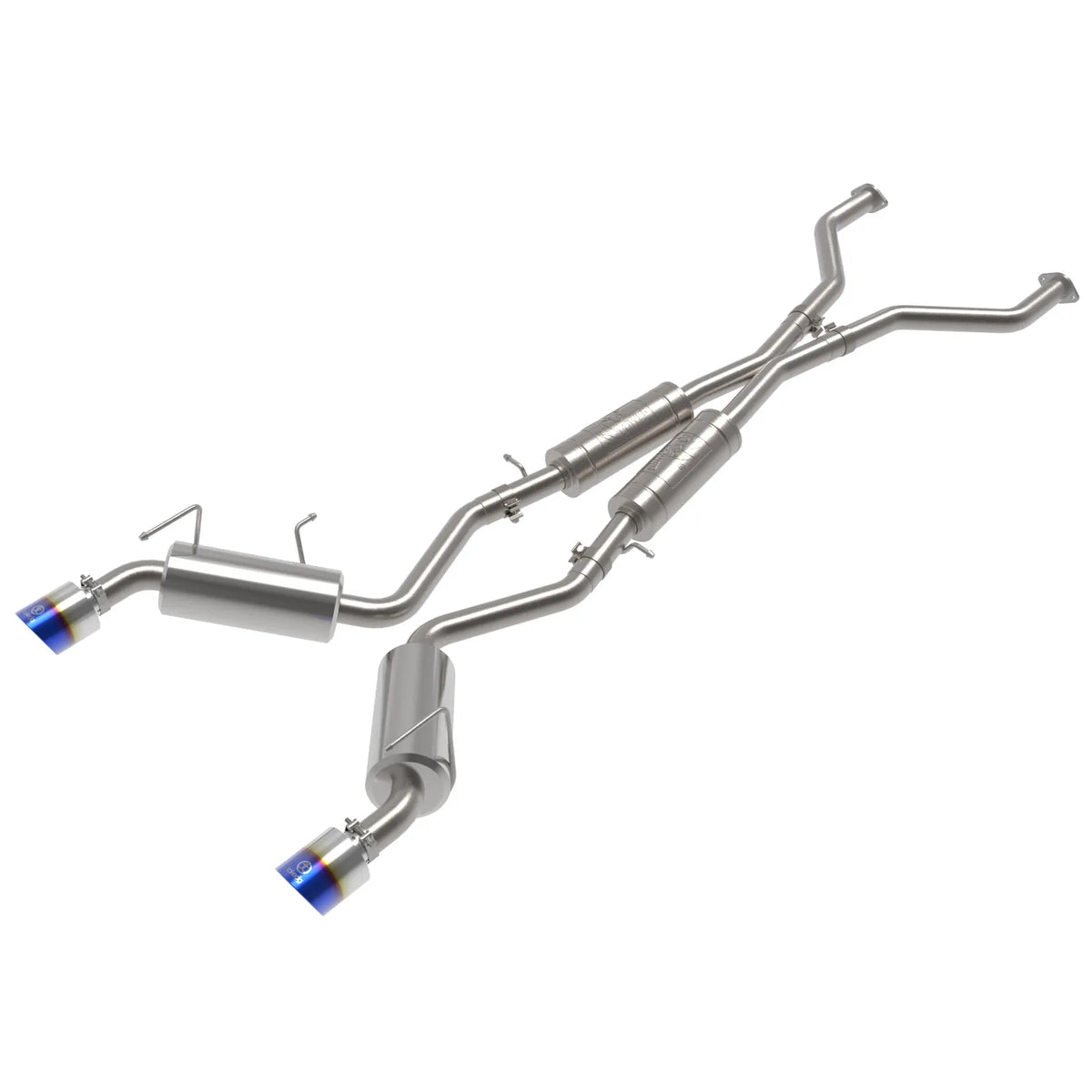 aFe Takeda Blue Flame Tip Cat-Back Exhaust System | Nissan 370Z (09-20) (49-36139-L)