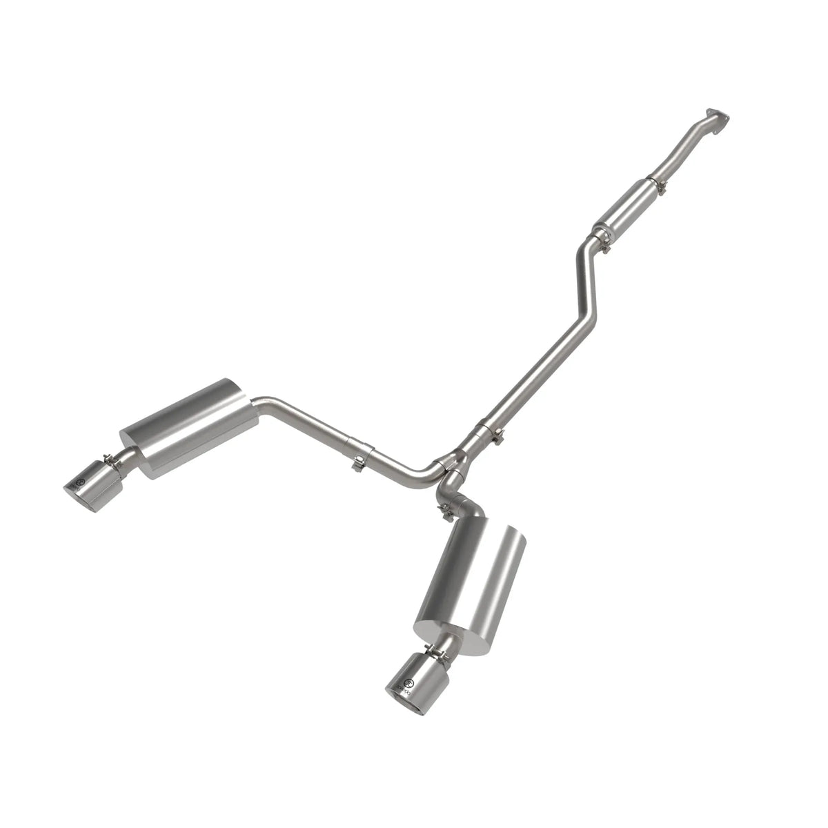 aFe 2-1/4in to 2-1/2in Cat-Back Exhaust System | Acura TSX (09-14) w/ Polished Tips (49-36629-P)