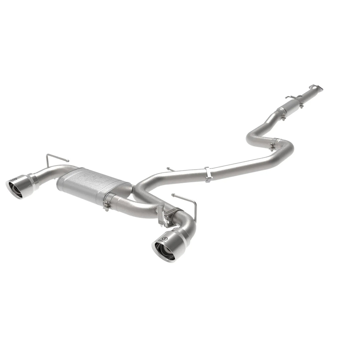 aFe Hyundai Veloster N 2.0L Takeda Cat-Back Exhaust System | Polished Tips (21-22) (49-37030-P)