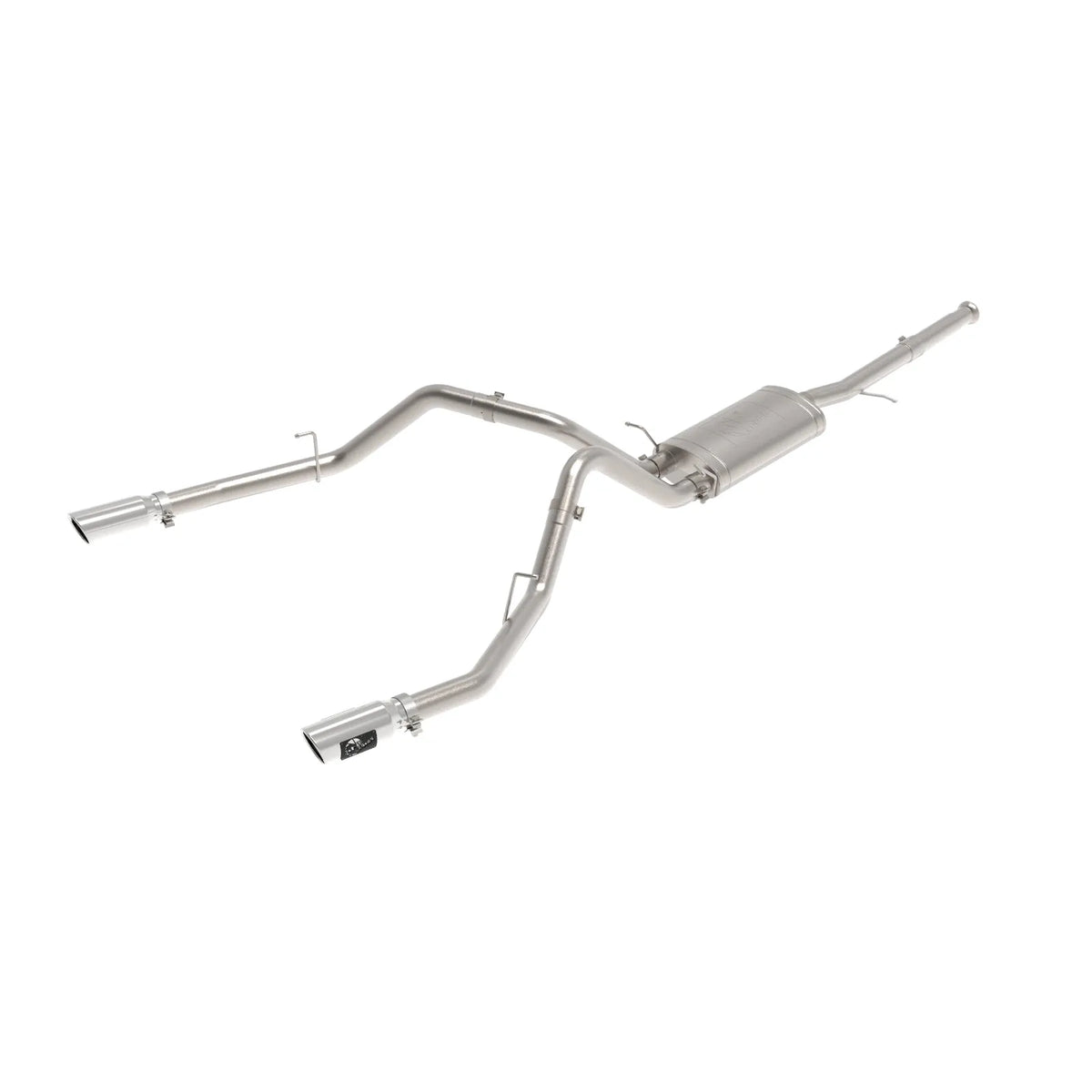 aFe Apollo GT Series Cat-Back Exhaust | GM Trucks (09-18) V6-4.3L / V8-4.8 / 5.3L Dual Rear Exit Polish Tips (49-44135-P)
