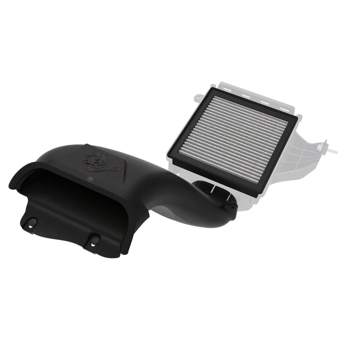 aFe 21-24 Ford F-150 V6/V8 Dynamic Air Scoop w/ Pro DRY S Filter | Ford F-150 (21-24) (55-11001D)