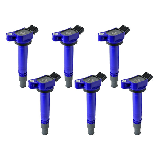 aFe 03-12 Toyota 4Runner / 05-23 Tacoma V6 4.0L / L4 2.7L SCORCHER Ignition Coil Set of 6 | Toyota 4Runner (03-12) / Tacoma (05-23) (77-92006-MC)