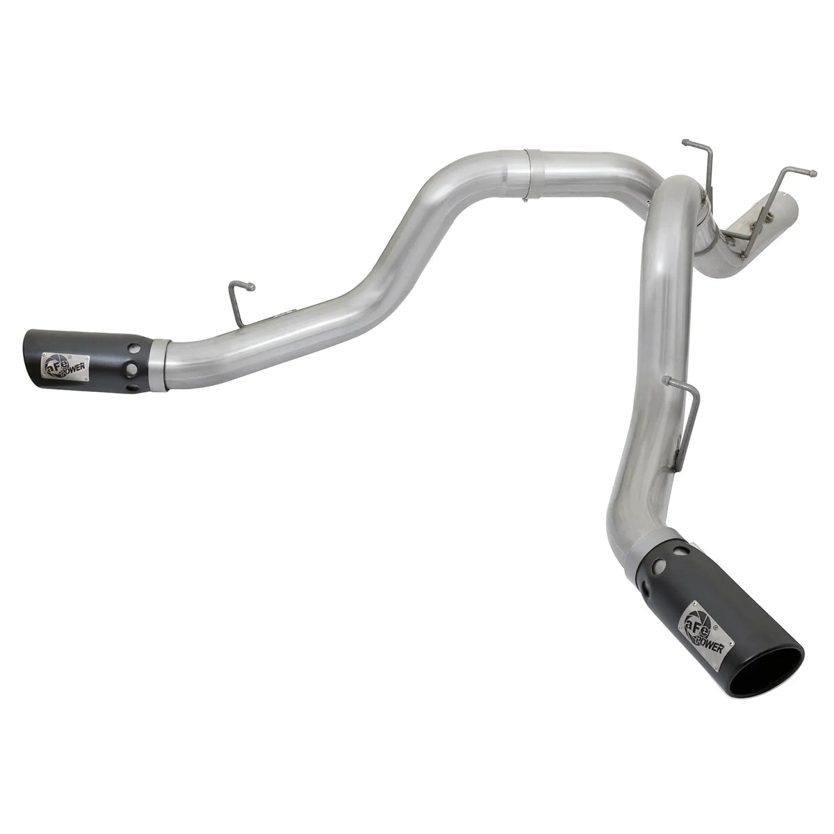 aFe 4in DPF-Back Alum Steel Exhaust | Chevy Silverado/GMC Sierra 15-19 (49-04086-B)