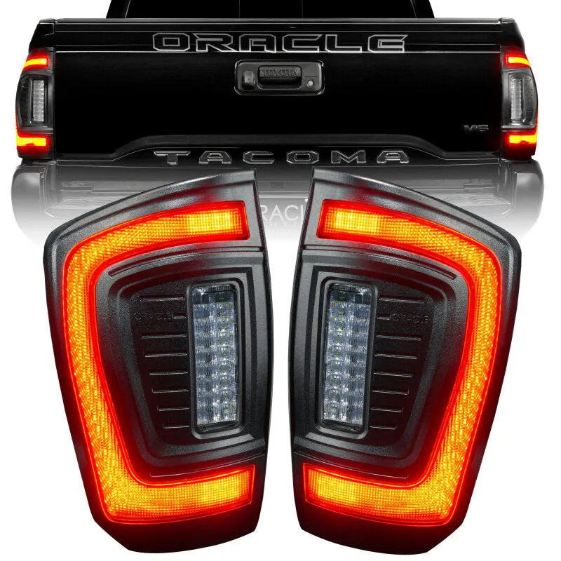 ORACLE Flush LED Tail Lights | Toyota Tacoma (16-23) (5911-504-T)