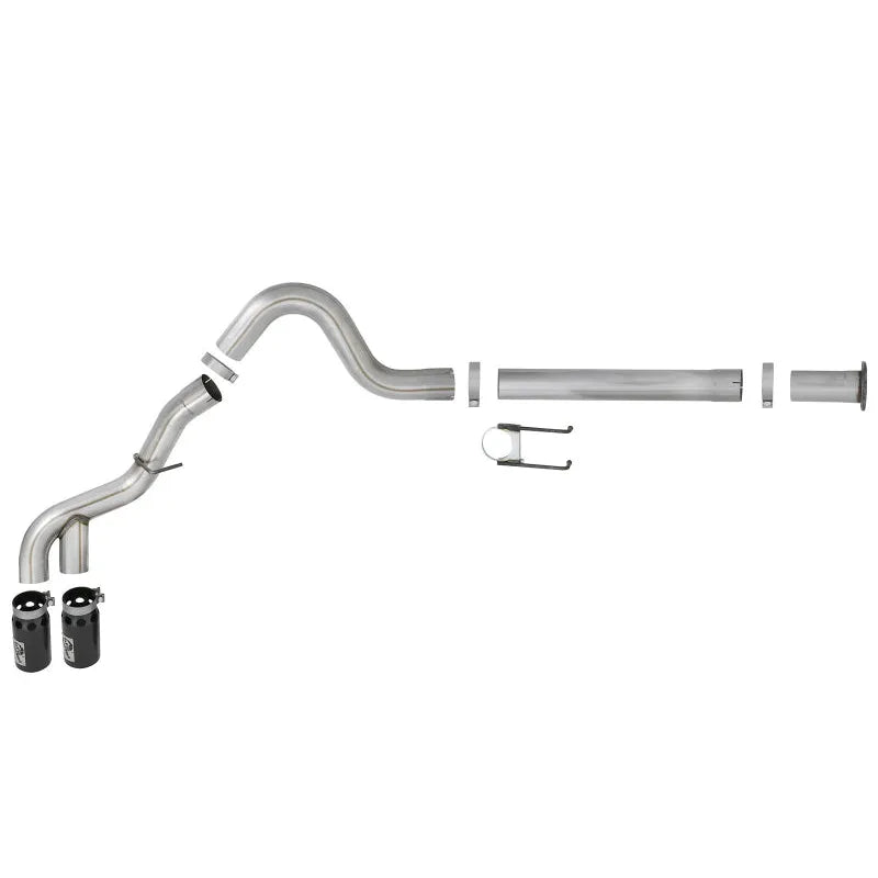aFe 4in SS DPF-Back Exhaust | Ford F250/F350 11-16 (49-43120-B)