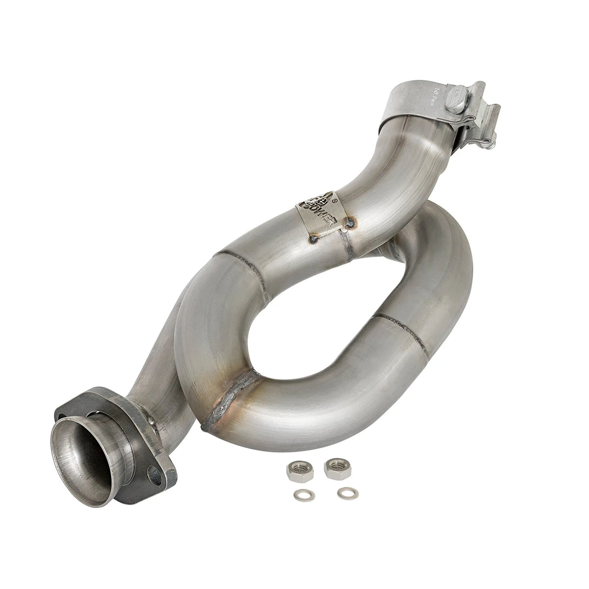 aFe Twisted Steel Loop Relocation Pipe | Jeep Wrangler JK 07-18 (48-48021)
