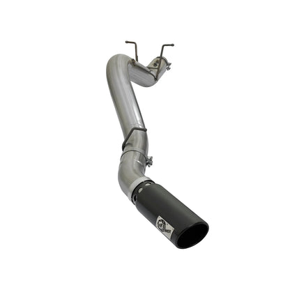 aFe LARGE BORE HD 5in SS DPF-Back Exhaust | GM Duramax 6.6L (49-44085-B)