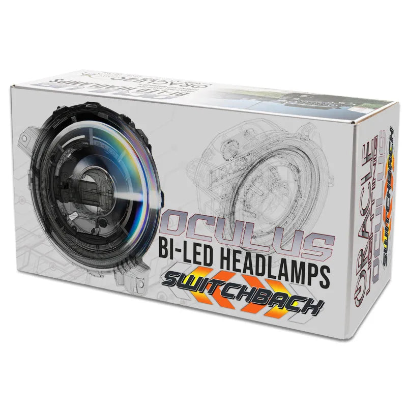 Oracle JL/Gladiator Oculus Bi-LED Projector Headlights | Jeep JK/JL/Gladiator (5839-023)