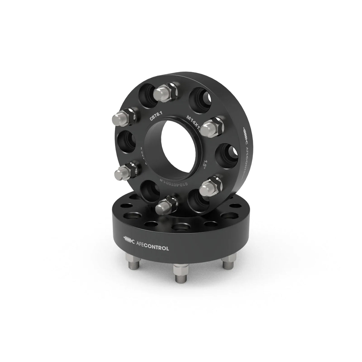 aFe Control 19-25mm 6x5.5mm CB Wheel Spacers | Chevrolet 1500 (610-40T001-B)