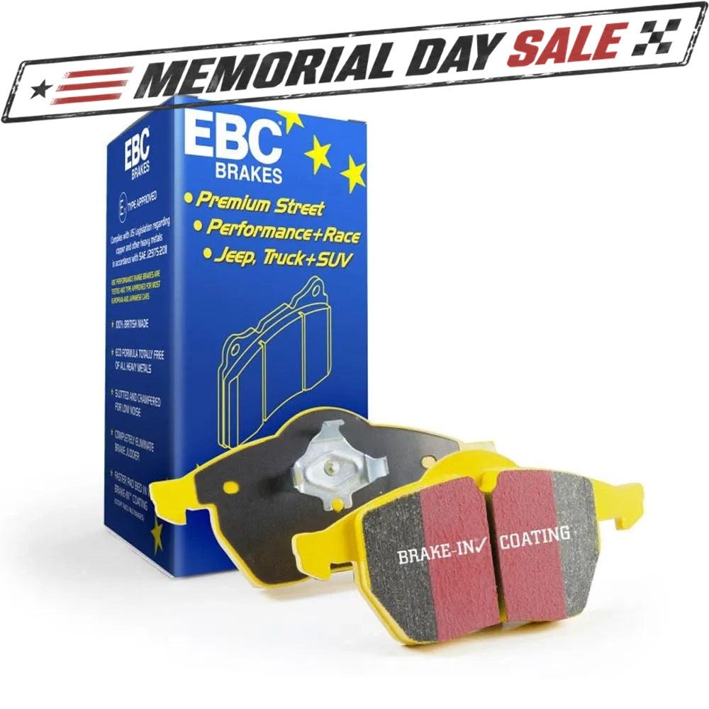 EBC Yellowstuff 4000 Series Rear Brake Pads | 2014-2020 Porsche Macan (DP42204R)