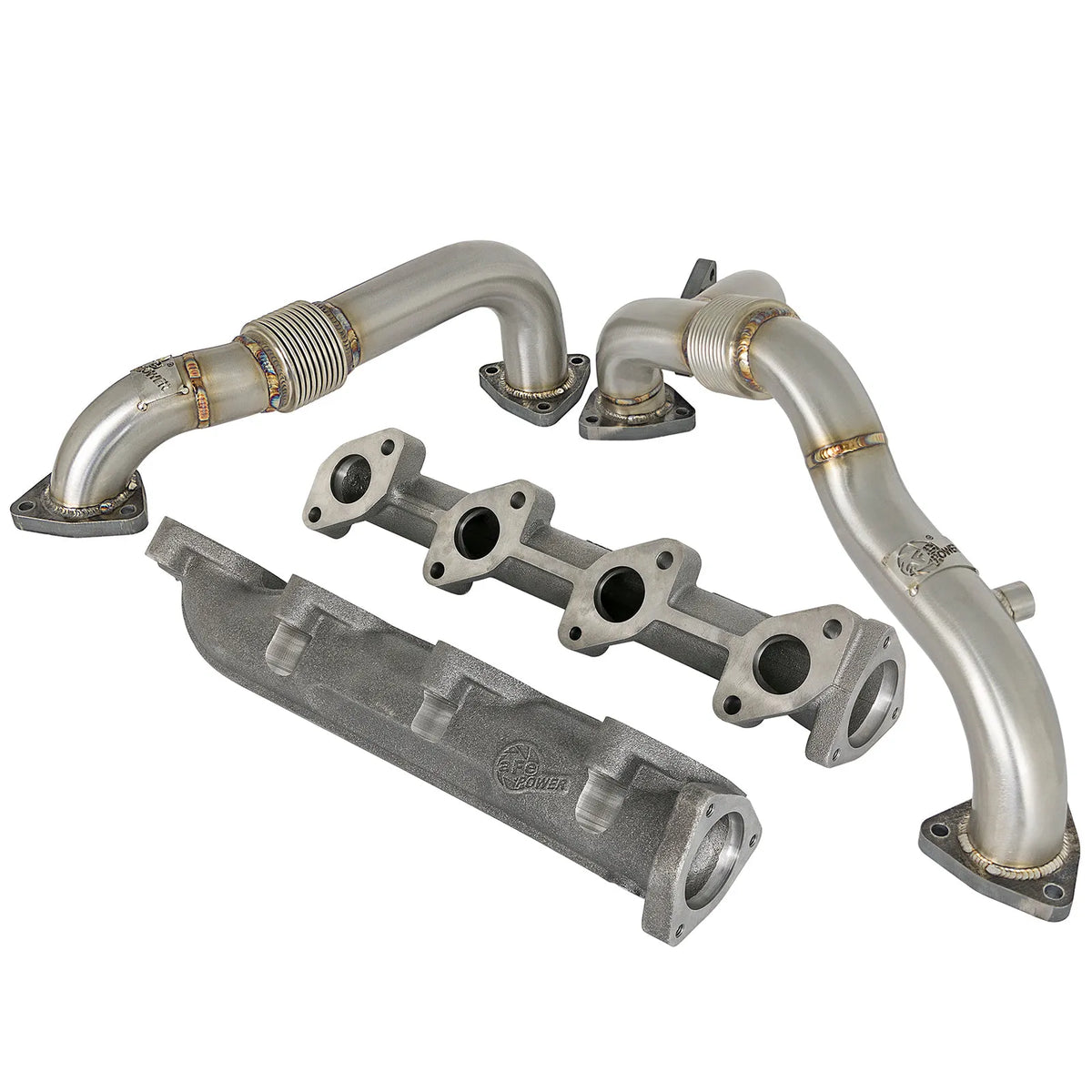 aFe Power Up-Pipes/Manifold | Ford 6.4L Diesel 08-10 (48-33016-PK)
