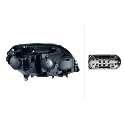 Hella Headlight Assembly | Mercedes-Benz GLK 08-15 (354878031)