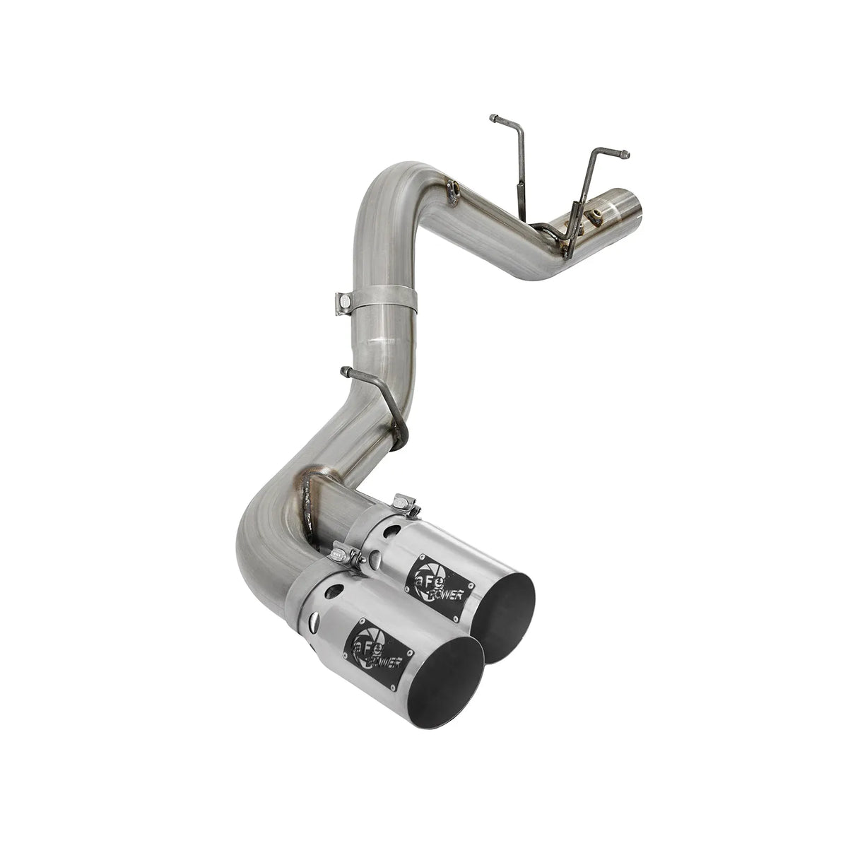 aFe Victory Series 4in SS DPF-Back Exhaust GM 15-19 Duramax L5P (49-44089-P)