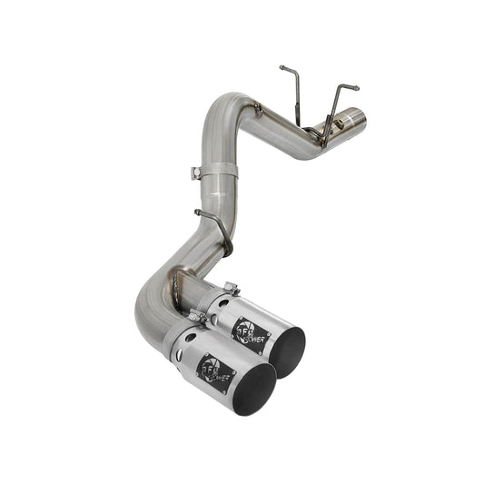 aFe Victory Series 4in SS DPF-Back Exhaust GM 15-19 Duramax L5P (49-44089-P)