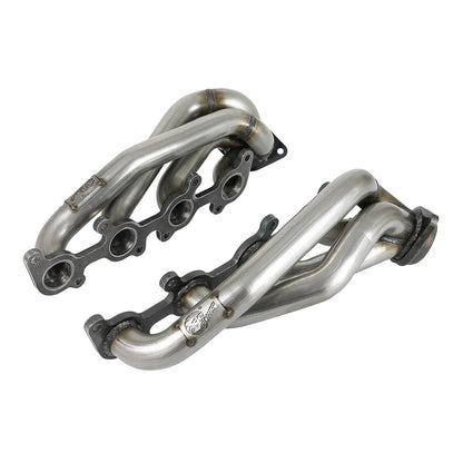 aFe Twisted Steel 1-5/8in SS Headers | Ford F-150 15-22 (48-33025-1)