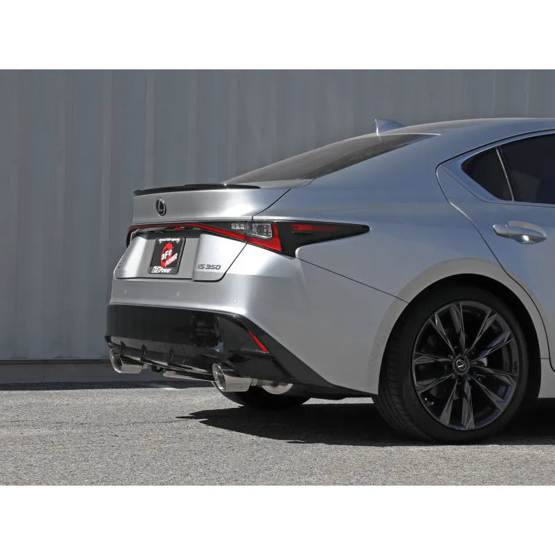 aFe Takeda Axle-Back Exhaust | Lexus IS 14-22 V6-3.5L (49-36060-P)