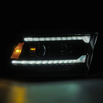AlphaRex LUXX LED Proj Headlight | Ram 09-18/Chevy Express 03-26 (880560)