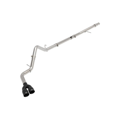 aFe Rebel XD 3in SS DPF-Back | GM Trucks 19-26 Silverado/Sierra 1500/LD (49-34129-B)