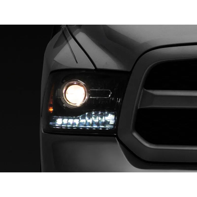 Raxiom 09-18 Dodge RAM 1500 LED Halo Headlights w/Switchback Turn Signals | Dodge RAM 1500 (R111518)