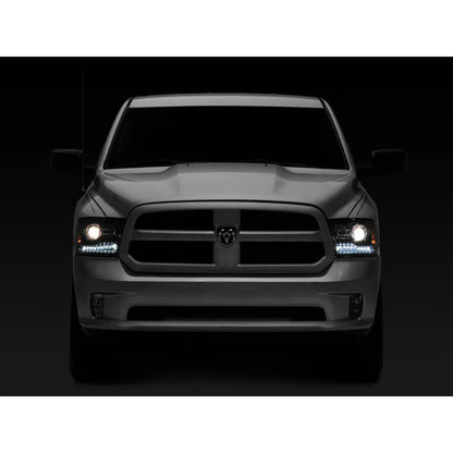 Raxiom 09-18 Dodge RAM 1500 LED Halo Headlights w/Switchback Turn Signals | Dodge RAM 1500 (R111518)