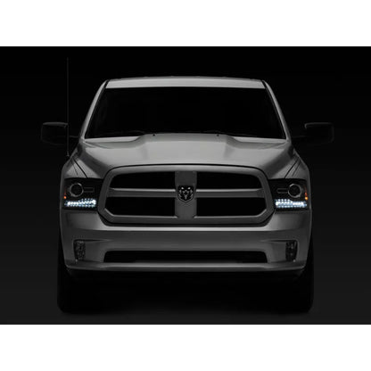 Raxiom 09-18 Dodge RAM 1500 LED Halo Headlights w/Switchback Turn Signals | Dodge RAM 1500 (R111518)