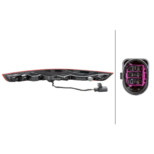 Hella Porsche Macan Back Up Light Assembly Rear Left | 2014-2024 (011501131)