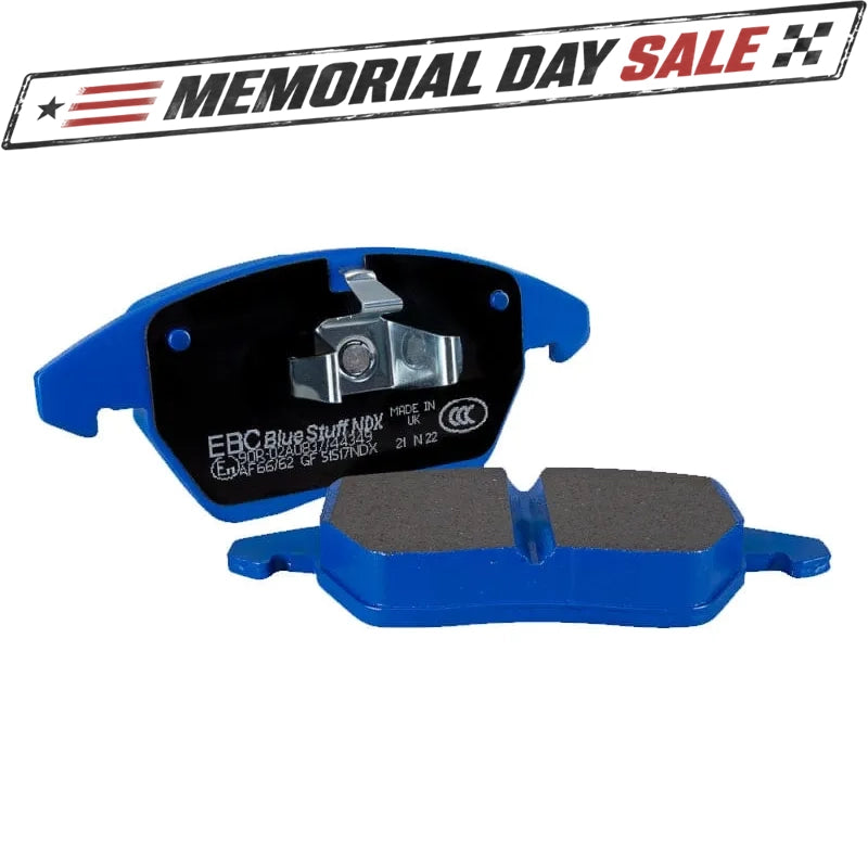EBC Bluestuff NDX Brake Pad Sets (272/300mm) - VW/Audi / Mk7 GTI / B7 Passat / 8U Q3