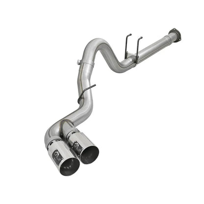 aFe 11-14 Ford F250/350 6.7L Diesel Rebel XD 4in SS DPF-Back Exhaust w/ Tips (49-43120-P)
