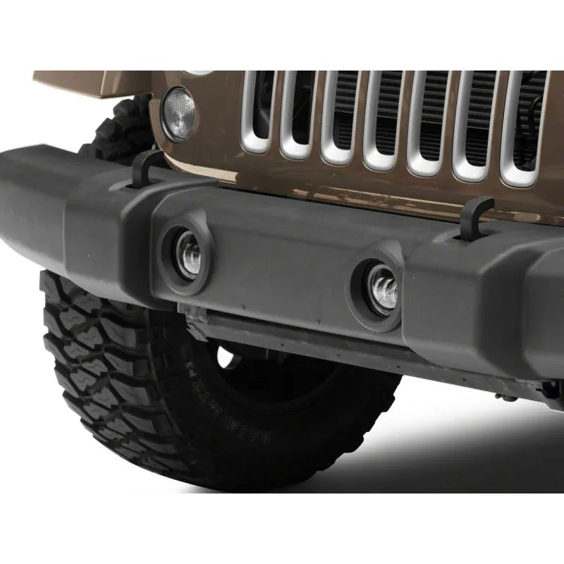 Raxiom Jeep Wrangler JK Axial Series 4-In LED Fog Lights w/ Halo | 07-18 Jeep JK (J142666)