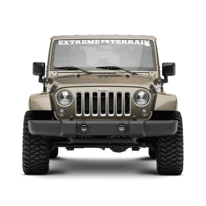 Raxiom Jeep Wrangler JK Axial Series 4-In LED Fog Lights w/ Halo | 07-18 Jeep JK (J142666)