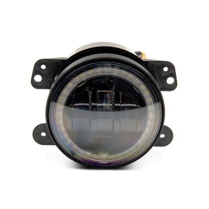 Raxiom Jeep Wrangler JK Axial Series 4-In LED Fog Lights w/ Halo | 07-18 Jeep JK (J142666)