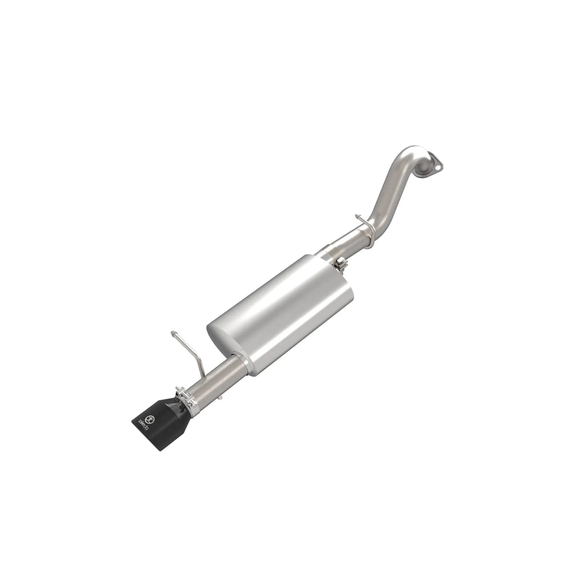 aFe 14-19 Toyota Corolla 1.8L Takeda 2.5in SS Axle-Back Exhaust w/ Black Tip (49-36083-B)