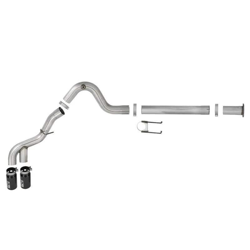 aFe 4in SS DPF-Back Exhaust | Ford F-250/350 11-16 6.7L (49-43121-B)