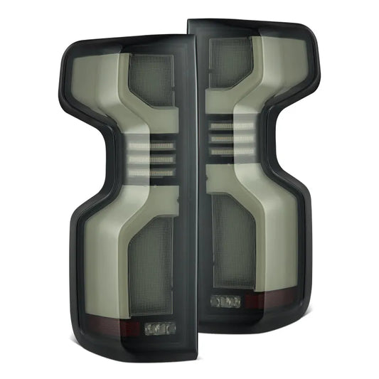 AlphaRex LUXX-Series LED Tail Lights | Chevy Silverado 1500/2500HD/3500HD (19-26) (620088)
