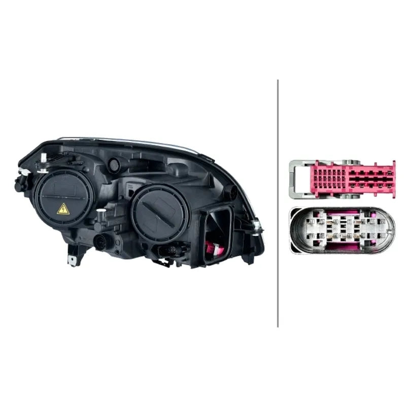Hella 12-15 MB GLK250 Headlight Assembly | 2008-15 (354878151)