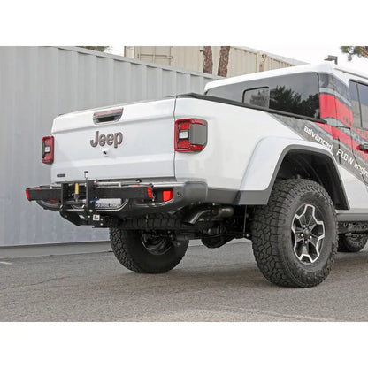 aFe 2021+ Jeep Gladiator V6-3.0L Vulcan SS 3in DPF-Back Exhaust w/ Black Tip (49-38094-B)
